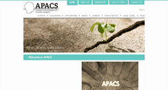Desktop Screenshot of apacs.org.sg