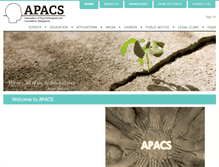 Tablet Screenshot of apacs.org.sg